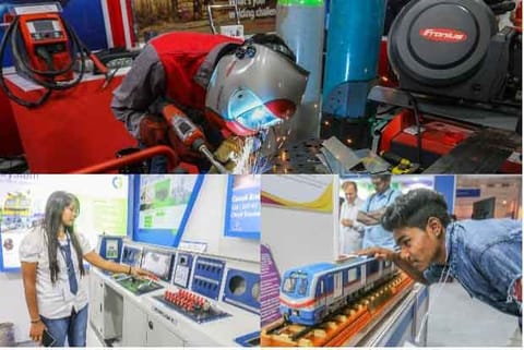 Glimpses of International Rail Coach Exhibition.(Photos: Justin George)