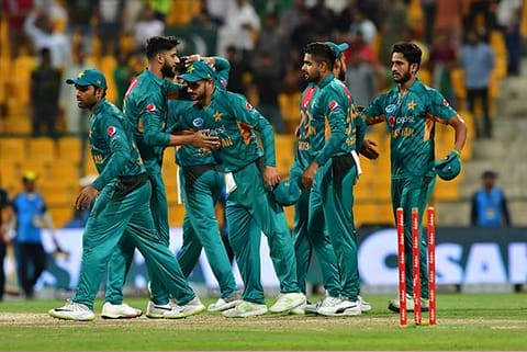 Pakistan players