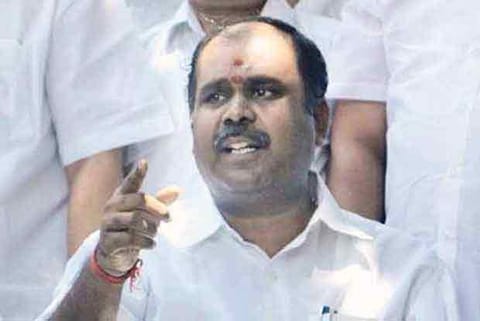 &nbsp;R B Udhayakumar