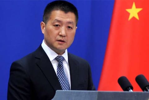 Chinese foreign ministry spokesman Lu Kang