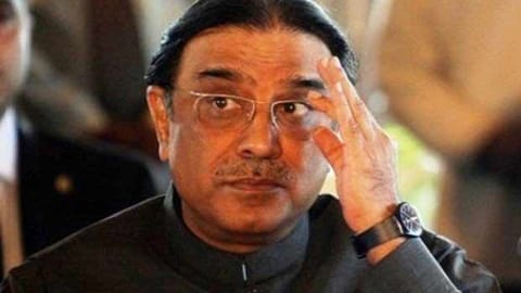 Pakistan President Asif Ali Zardari 