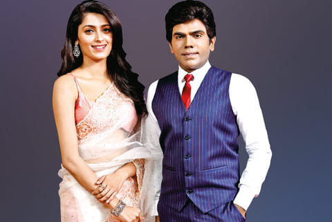 (L) Geetika Tiwary (R) Saravanan