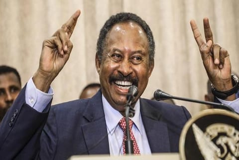 Sudanese Prime Minister Abdallah Hamdok