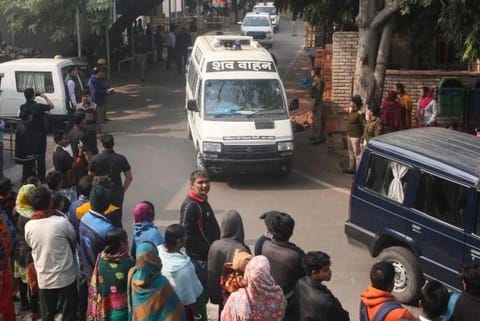 Unnao rape victim's body reaches her village