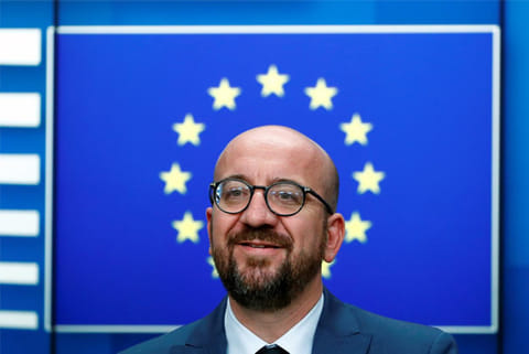 PM greets new European Council chief Charles Michel