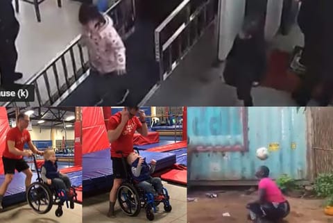 Trending in TN: Juggling a ball on shoulders, differently abled boy having fun with trampoline coach and a Chinese kid sneaking into the scanning machine