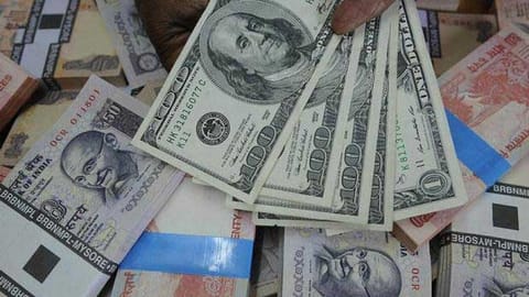 US Dollar and Indian Rupee