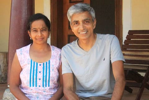 Hema and Dev Jain