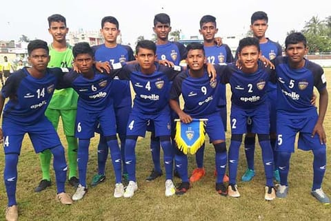 CFC U-15 side beat SAG Football Academy on Friday