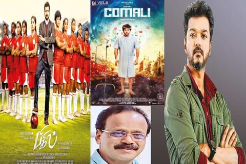 Blockbuster movies like Bigil, Comali had copyright issues on script ahead of film?s release; Vijay in Sarkar