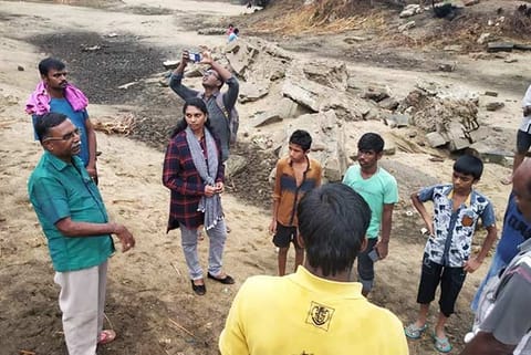 Pandiyan-era structures found on Tamirabarani riverbanks