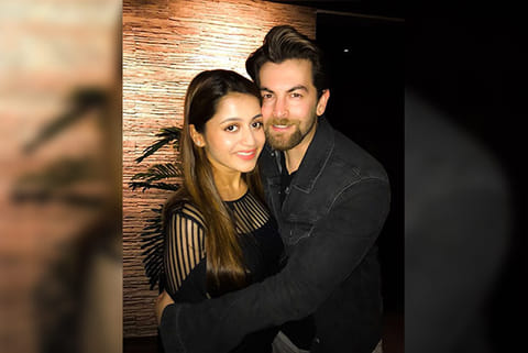 Neil Nitin Mukesh's perky cuppa for wife Rukmini