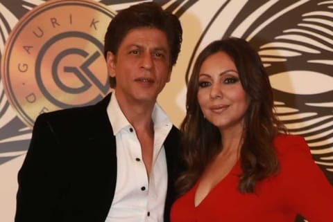 Shah Rukh Khan and Gauri Khan