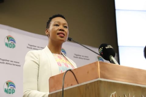Stella Ndabeni Abrahams. Image Courtesy: Twitter - @stellarated
