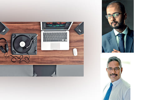 Top Right: Bijay Gautam and  Babu Krishnamoorthy