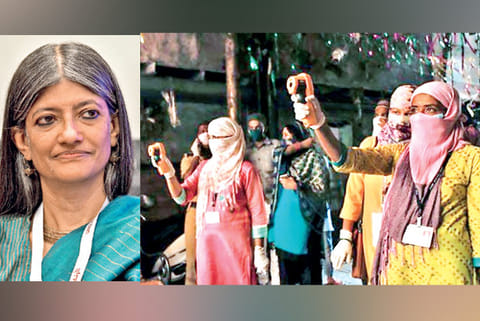 Jayati Ghosh (L)