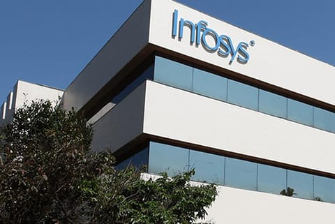 Infosys net down quarterly, up yearly