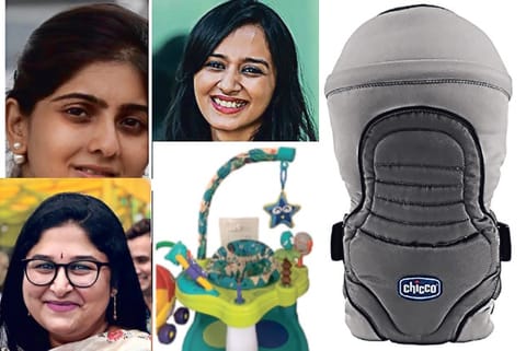 Tripti Chordia, Divya Abhishek and Vaibhavi Prakash
