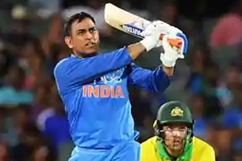 Dhoni announced his retirement from internationals on Saturday