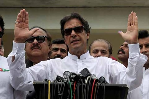 Pakistan's PM Khan plays down differences with ally Saudi Arabia