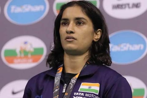 Vinesh Phogat tests positive for COVID-19