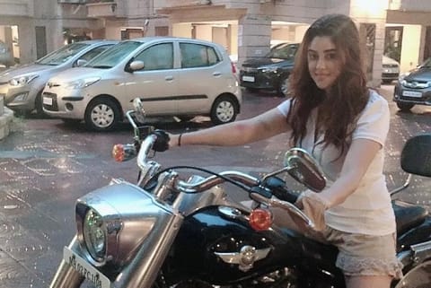 Payal Ghosh hones her bike riding skills for international film