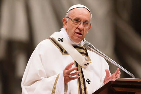 File photo: Pope