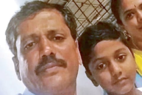 Paari alias Parimalam and son Bala Murugan