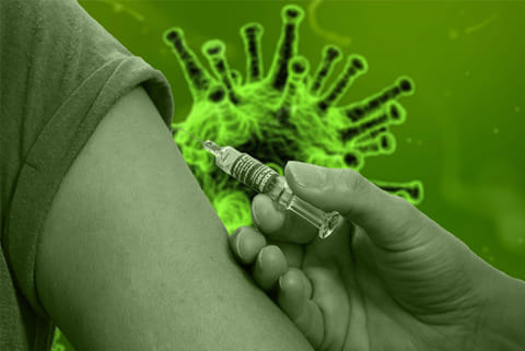 ‘Wait 1 hr at hosp after vax shot for allergic reaction’