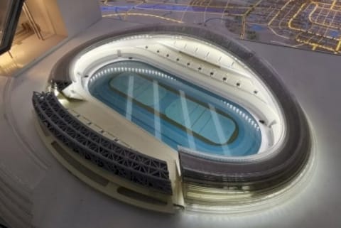 Beijing 2022 Winter Olympic speed skating venue completed