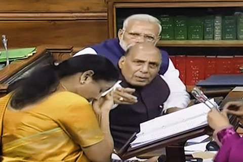 Sitharaman cuts short longest-ever Budget speech after feeling unwell