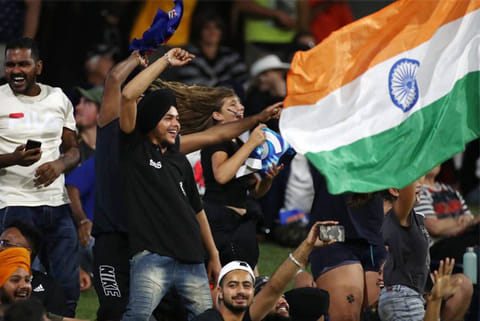 New Zealand fan banned for verbal ﻿abuse during India match