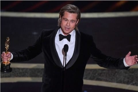 Brad Pitt wins maiden acting Oscar