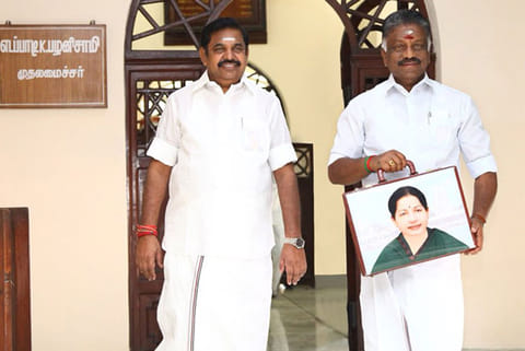 Deputy Chief Minister O Panneerselvam