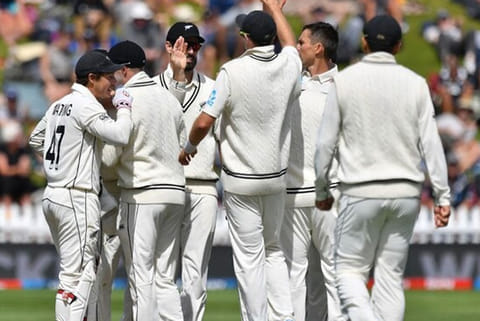 Trent Boult was the pick of the bowlers for New Zealand on Day 3 (Courtesy: AFP)