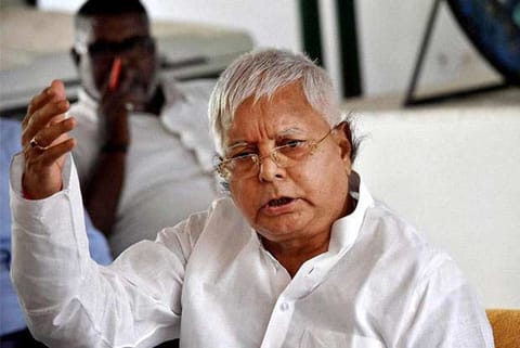 Now, Lalu-Rabri themselves plunge into the 'ghostly' exchange