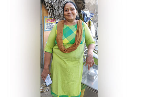 Ranjini M (44), hearse operator