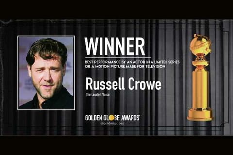 Image courtesy : Twitter - @goldenglobes