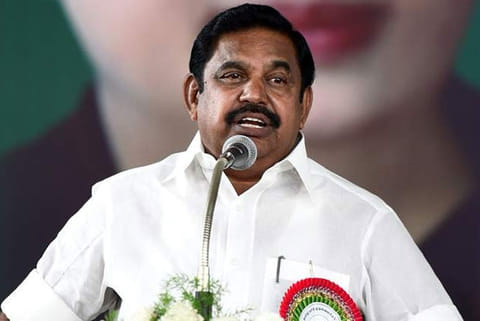 Chief Minister Edappadi K Palaniswami
