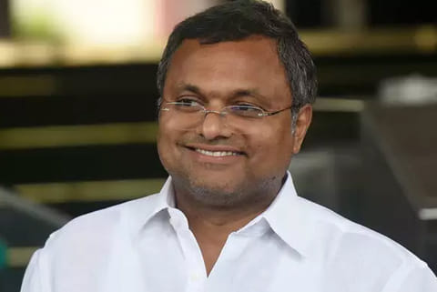 Senior Congress leader Karti Chidambaram