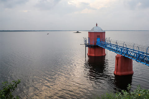 Red Hills reservoir, which was fed by Krishna water, has 2,794 mcft of water