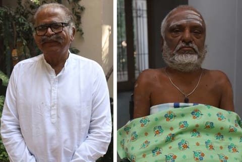 Awardees (L) Manohar Devadoss, (R) S Ramakrishnan