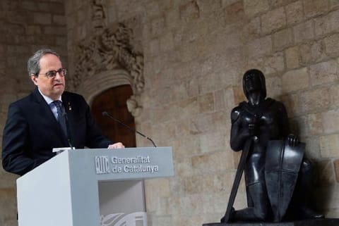 Spain's restive Catalonia heads toward snap regional election
