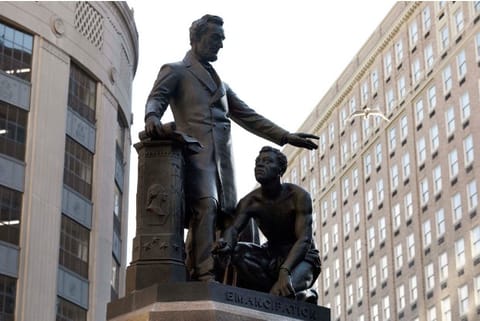 US: Boston to remove statue of slave kneeling before Lincoln