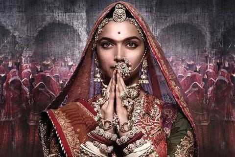 A poster from the film 'Padmavat'.