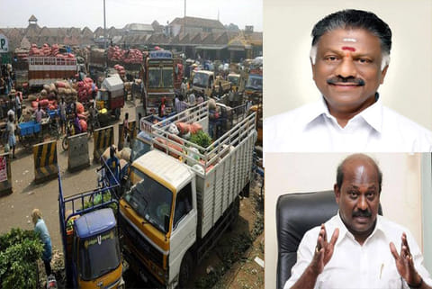 Deputy Chief Minister OPS;  Vanigar Sangankalin Peramaippu president Vikramaraja