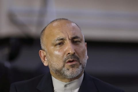 Acting Foreign Minister Mohammad Haneef Atmar. Image Courtesy: Reuters