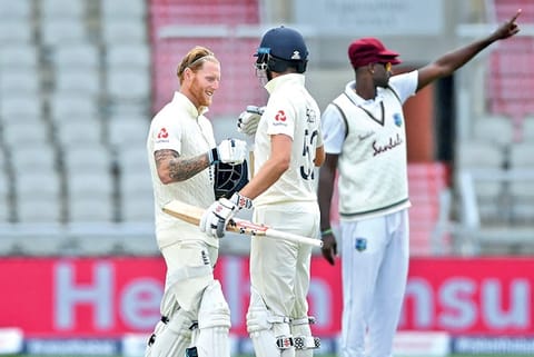 England?s Ben Stokes and Dom Sibley slammed centuries to put their team in a position of 378 for five at tea