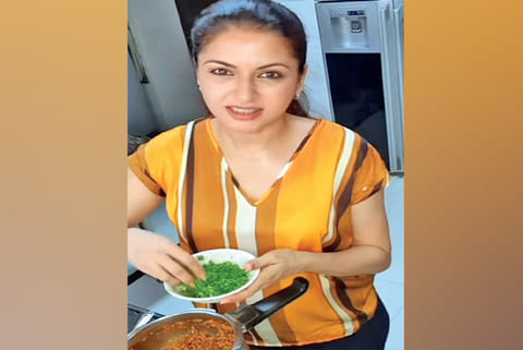 Actress Bhagyashree