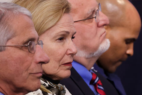 Some members of the White House Coronavirus Task Force